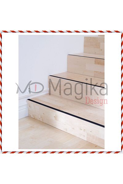 Magika Design Md Patrull 5 Meters Anti-Slip Black Anti-Slip Strip - for Stairs
