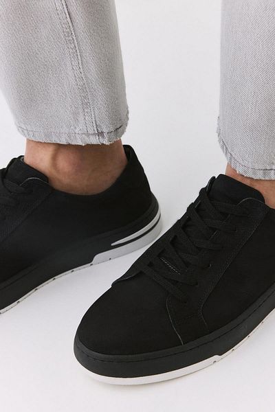 Yaya by Hotiç Schwarze Herren-Freizeitschuhe aus echtem Leder