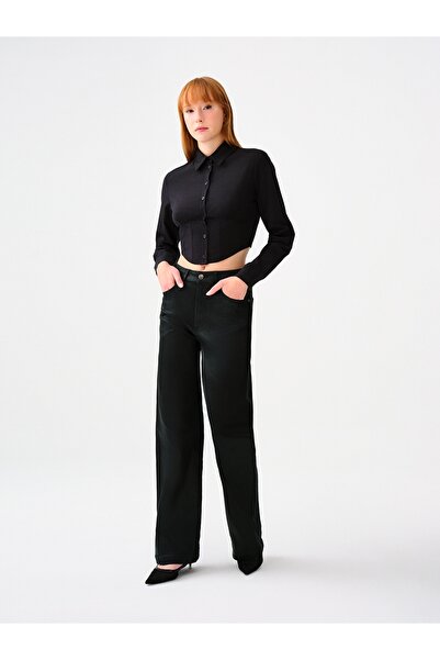 Loft Wide Leg Regular Fit Women's Trousers