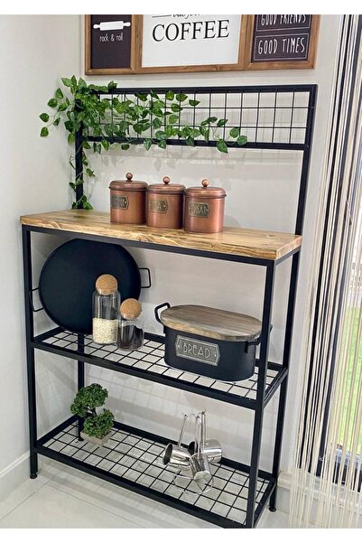 SVEB ATÖLYE Lüks Kahve Köşesi / Mutfak Bangosu / Çok Amaçlı Raf / Metal Kahve...