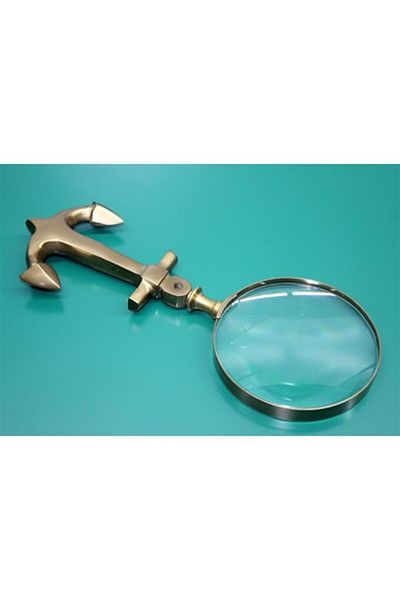 Gökler E Ticaret Anchor Brass Magnifier
