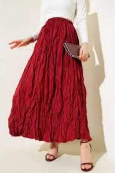 SHİROSA fustă din țesătură încrețită