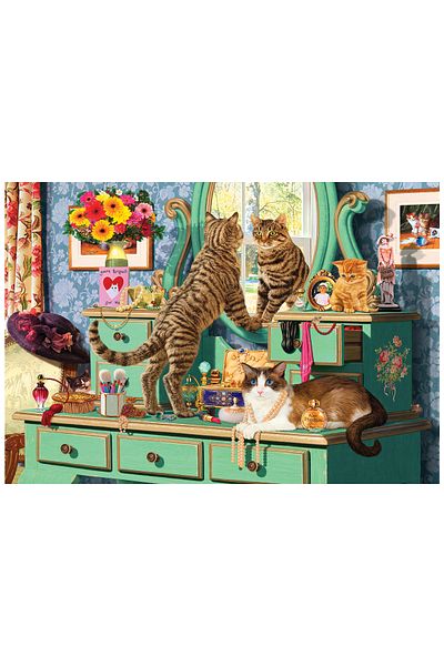 Anatolian Puzzle 260 Piece XL Jigsaw Puzzle - Makeup Enthusiasts 3344