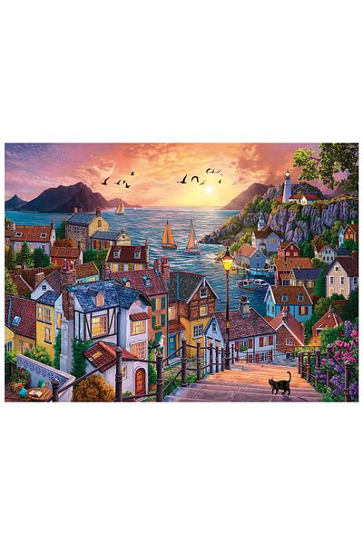 Anatolian Puzzle 1000 Piece Jigsaw Puzzle - Sunset on the Beach 1098