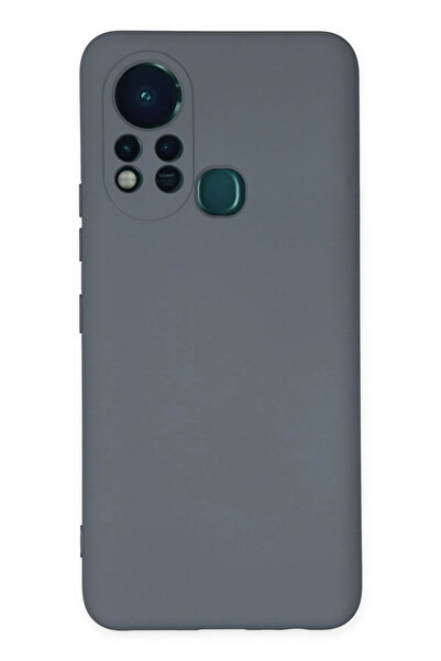 NewFace Infinix Hot 11S Case Nano Inside Velvet Silicone - Gray 1493440709