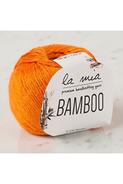 N&M STORE La Mia Bamboo Orange Hand Knitting Lanyard - L150 - 33855