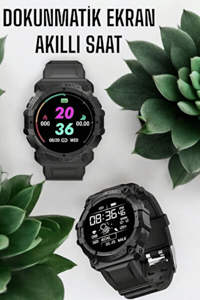 UCUZTEKNO Unisex Tasarımıyla Klasik ve Spor Kombinlere Uygun Akıllı Saat