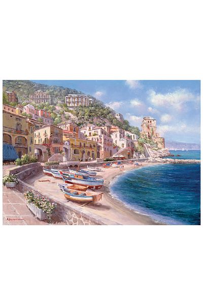 Anatolian Puzzle 1000 Piece Jigsaw Puzzle - Italian Coast 1136