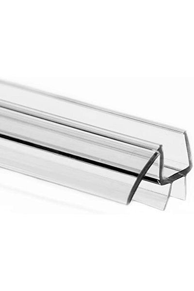 Generic eatelle Shower Door Bottom Seal with Drip Rail for 1/2" (12mm) Thick Glass, 36" Long Sweep - Ultra C