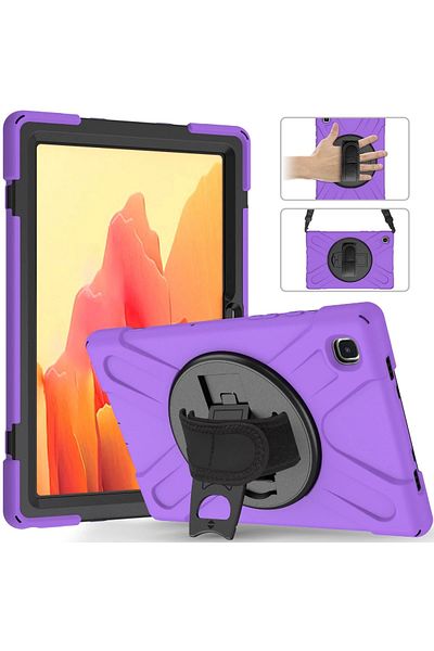 NewFace Samsung Galaxy T220 Tab A7 Lite 8.7 Case Amazing Tablet Cover - Purple Alsat