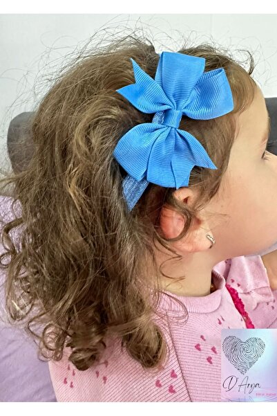 Darya Dd194 Blue Bow Baby & Kids Hair Band