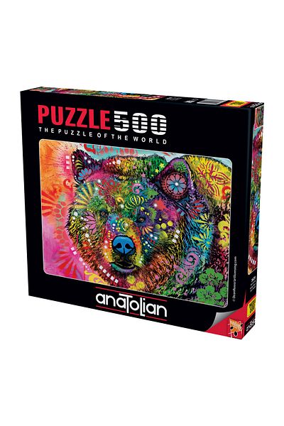 Anatolian Puzzle 500 Piece Jigsaw Puzzle - Cute Bear 3629