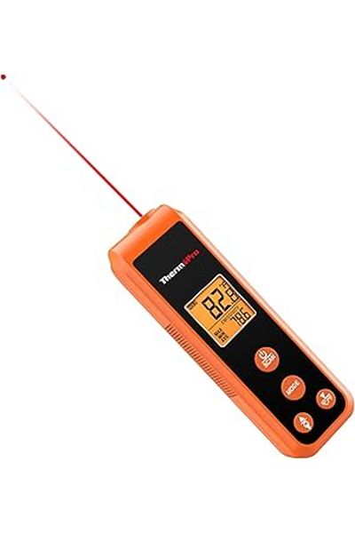 Mu Art Ahşap Tp410 Mini Industrial Infrared Solid-Liquid Temperature Meter