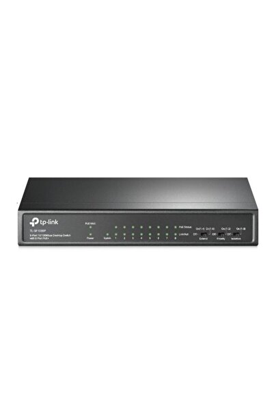 TP-LINK f-45 Tl-sf1009p 9-port 10/100 Mbps Desktop Switch With 8-port Poe+ (65w)