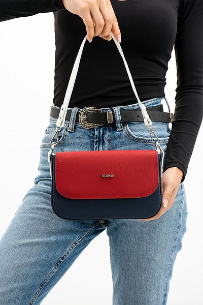 Babydoll Bag Geantă elegantă de damă cu curea de umăr bagheta
