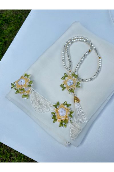 Sümeyye çeyiz Handcrafted Mevlüt Cover Needlepoint Prayer Cover Imam Wedding Cover
