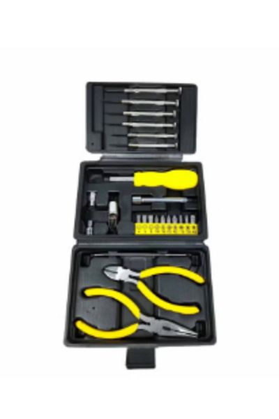 MTOOLS 25 Pieces Ratchet Screwdriver Tools Nose And Cutting Pliers Detachable Screwdrivers Small