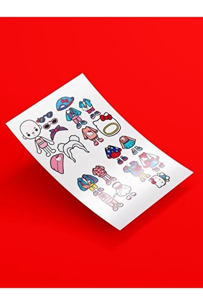 ZNC Toca Boca Aktivnost za sečenje i lepljenje (A3 format – šareni štampaj)