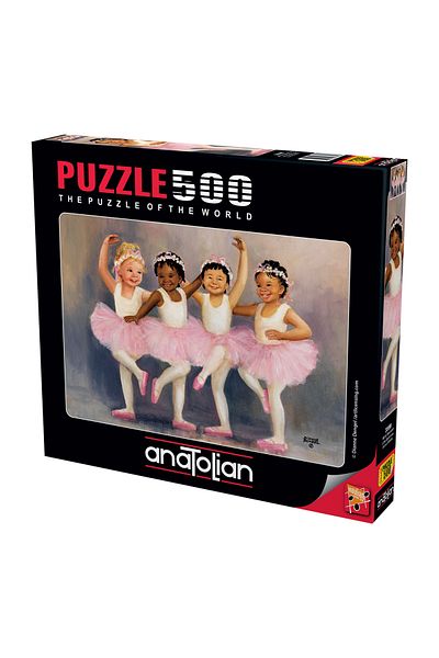 Anatolian Puzzle 500 Piece Jigsaw Puzzle - Little Ballerinas 3598
