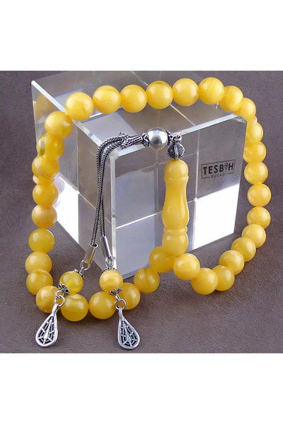 Tesbih Ruyasi Kokulu Beyrut Sıkma Kehribar Tesbih