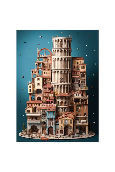 Anatolian Puzzle 1000 Piece Jigsaw Puzzle - Pisa 1164