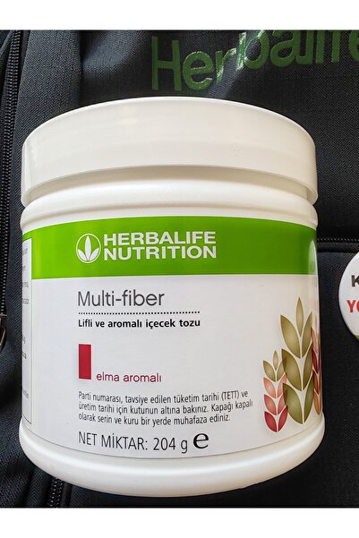 Herbalife Multi-fiber Lifli ve Elma Aromalı Içecek Tozu 204 G