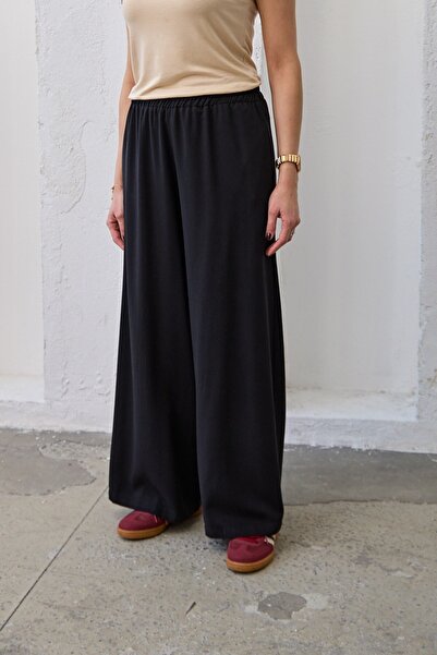 QANU Elastic Trousers Black