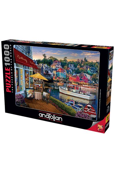 Anatolian Puzzle 1000 Piece Jigsaw Puzzle - Gallery in the Port 1069
