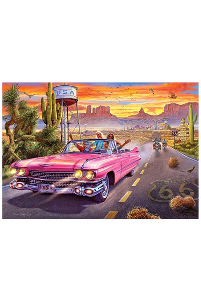 Anatolian Puzzle 500 Piece Jigsaw Puzzle - Route 66 3634