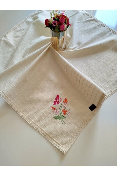 denizli hatırası مفرش طاولة مطرز أصلي من قماش بولدان مونيكا