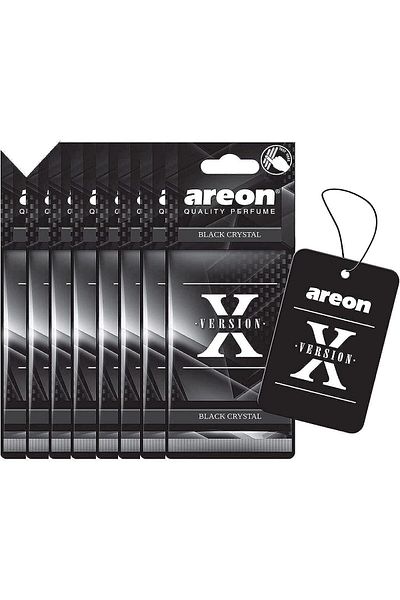 Areon - Air Freshener X Version Black Crystal - (Pack of 10)