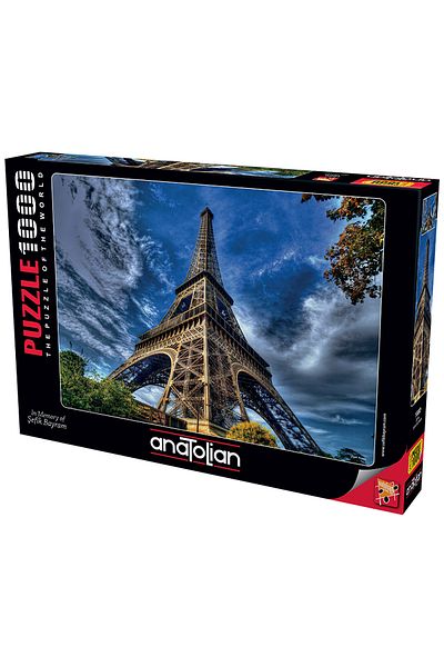Anatolian Puzzle 1000 Piece Jigsaw Puzzle - Eiffel 1080