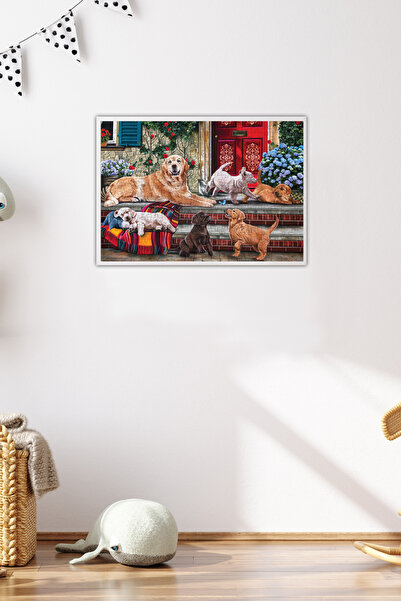 Anatolian Puzzle 260 Parça xl Yapboz Puzzle - Dost Köpekler 3340