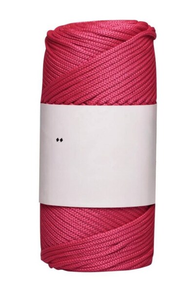 Marsilyan Macrame Rope 3mm Polyester Fuchsia