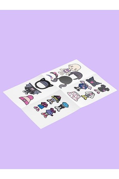 ZNC Toca Boca Cut-And-Paste Activity Sheet (A3 Size – Colorful Print)