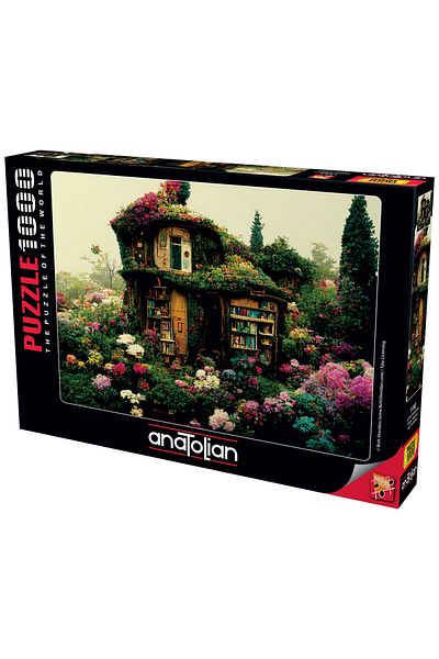 Anatolian Puzzle 1000 Piece Jigsaw Puzzle - Floral Library 1152