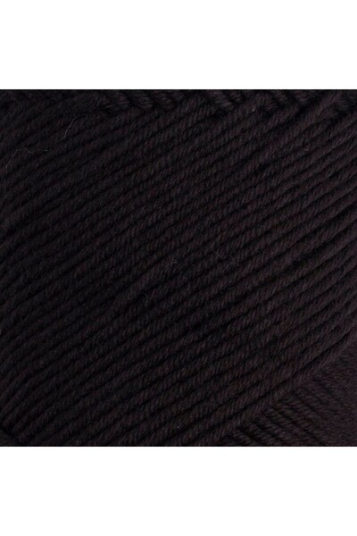 CT STONES خيط حياكة يدوي قطن أسود من La Mia Baby - L006 - 33647