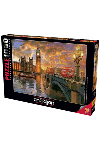 Anatolian Puzzle Puzzle 1000 Pieces / Sunset in London - Code: 1023