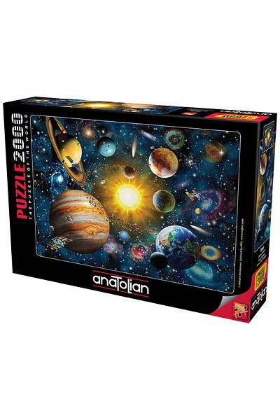 Anatolian Puzzle 2000 Piece Jigsaw Puzzle - Solar System 3946