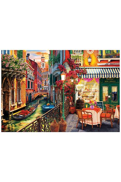 Anatolian Puzzle 2000 Piece Jigsaw Puzzle - Venetian Cafe 3952