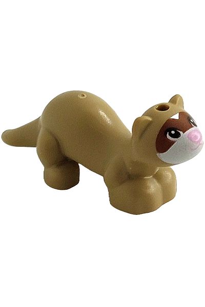 LEGO Accessory Custom Moc Minifigure Minifigure Animal Animal Raccoon Cute Ferret