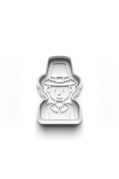 Adana Pasta Malzemeleri Thanks Cooky Cutter and Stamp 3D-0733_3