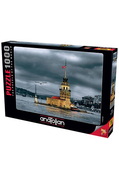Anatolian Puzzle 1000 Piece Jigsaw Puzzle - Maiden's Tower Nostalgia 3167