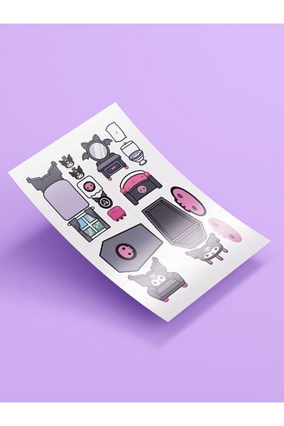 ZNC Toca Boca Cut-And-Paste Activity Sheet (A3 Size – Colorful Print)
