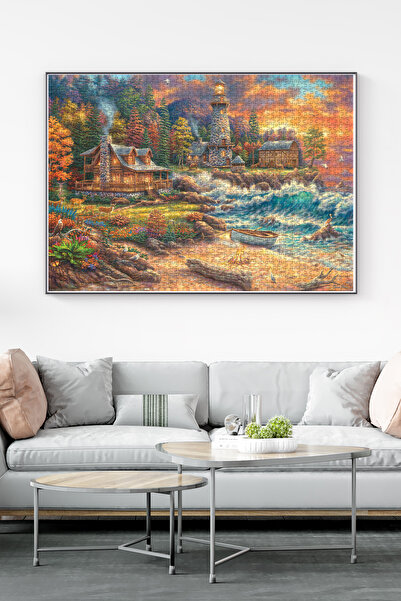 Anatolian Puzzle 3000 Parça Yapboz Puzzle - Deniz Feneri 4934