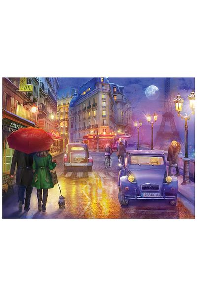 Anatolian Puzzle 1000 Piece Jigsaw Puzzle - One Night in Paris 1070