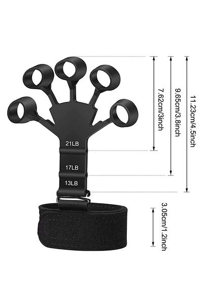 Emperium Stretchable Wrist and Arm Developer Grip Strengthener Hand Finger Sports Apparatus (5122)