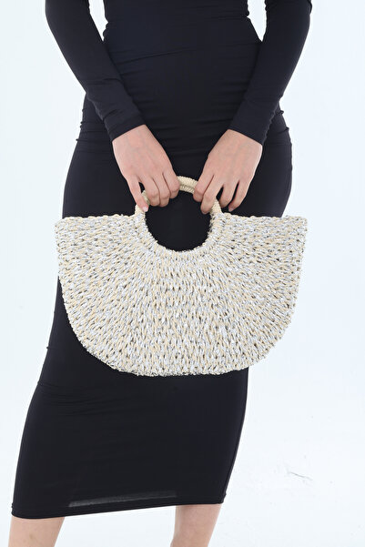 By EDUU Ручна робота Справжня плетена сумка через плече та на руці