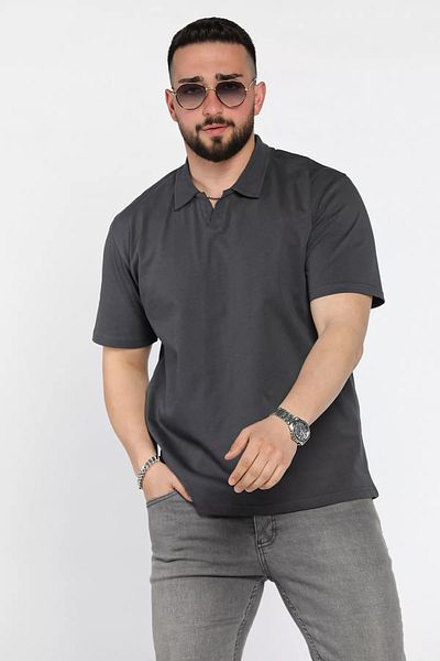 MİSHAR İTALİA Ανδρικό μπλουζάκι Smoked Polo Neck