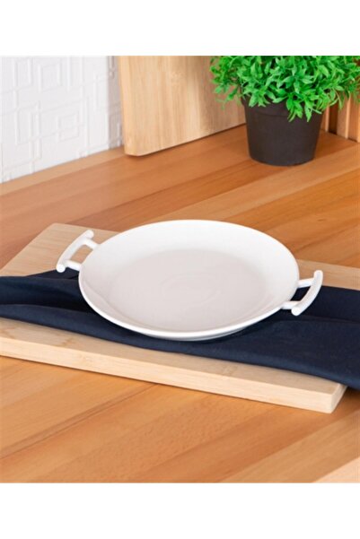 şirineşyalarım Thin Kulplu Küçük Boy Yuvarlak Servis Tabak / Adet